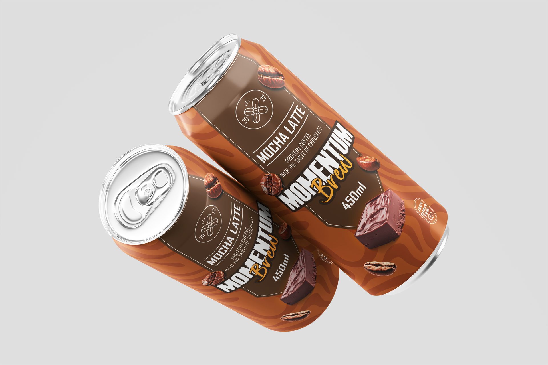 Momentum Brew — упаковка протеинового кофе — фото 3